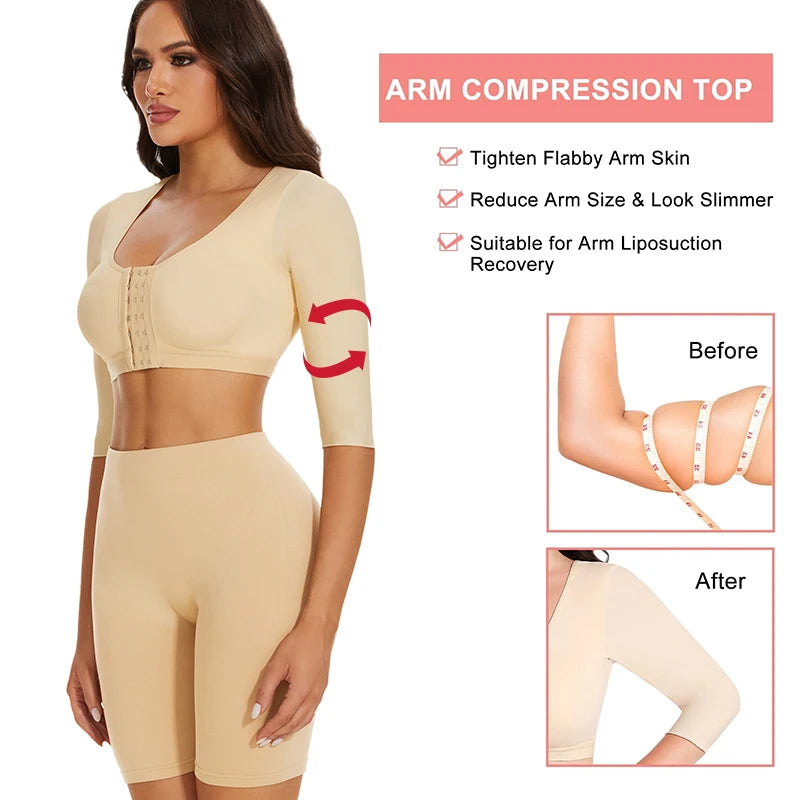 LALAMELONCN Shaper Tops For Women Arm Flabby Post Surgery Compression