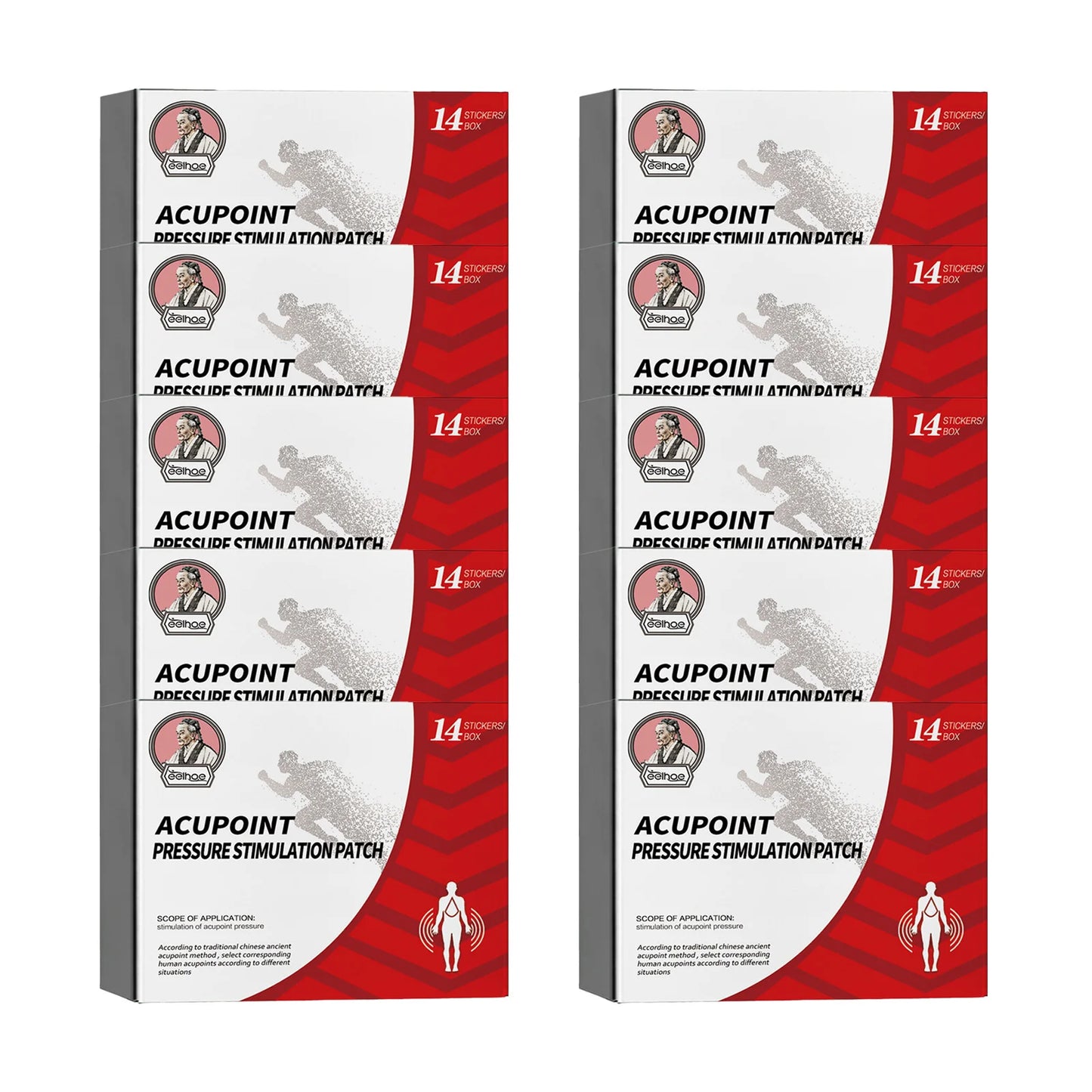 Eelhoe Plantar Acupoint Patches for Foot Pain Relief