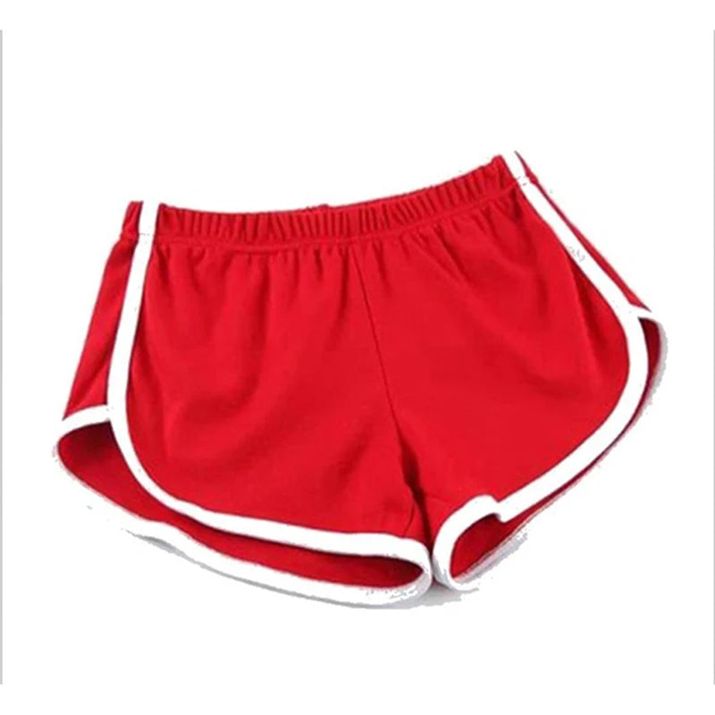 Yoga Shorts For Women Gym Running Polyester Broadcloth